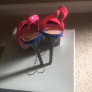 Jessica Simpson | Shoes | Jessica Simpson Heels Multicolor | Poshmark